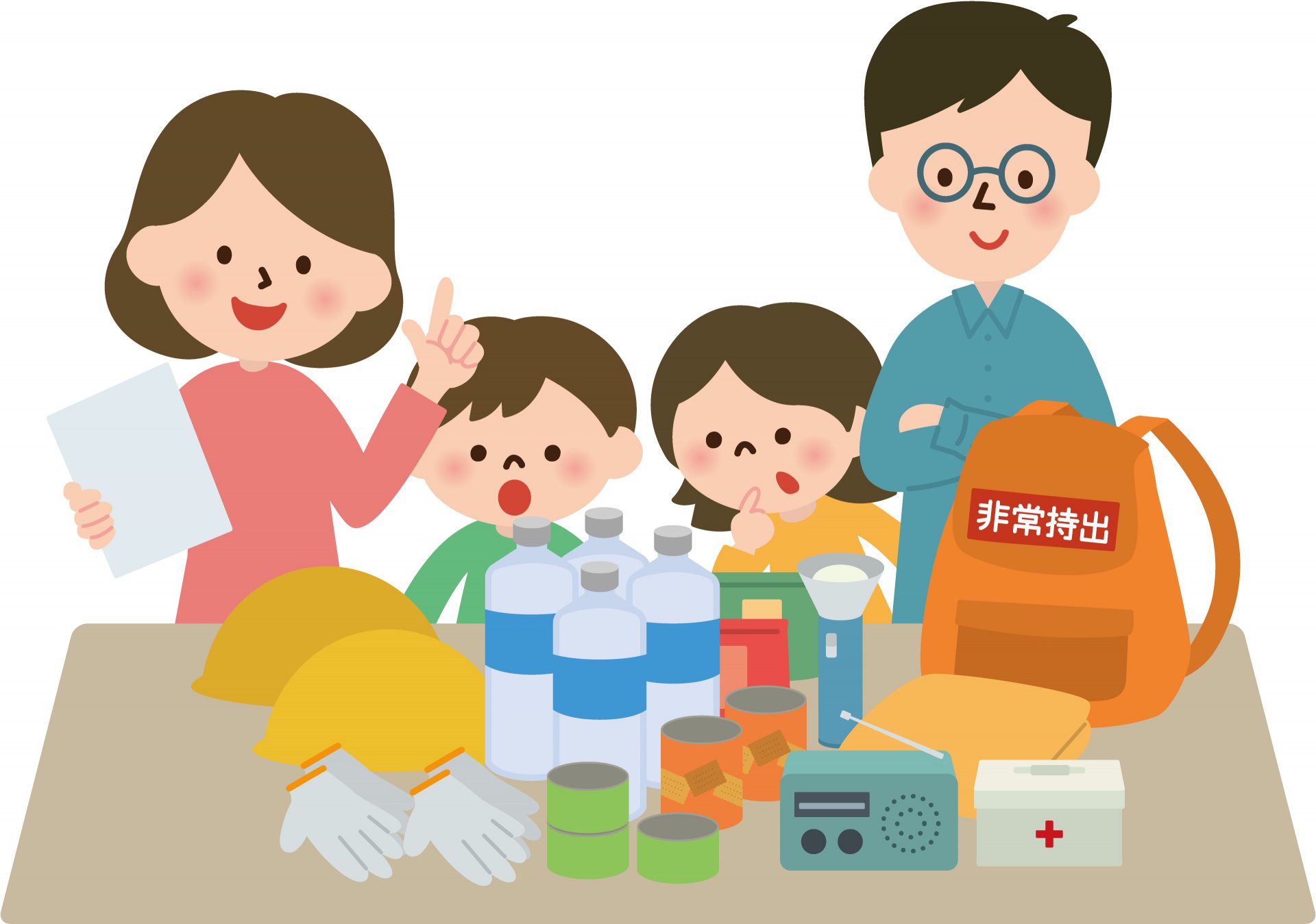 災害対策していますか？
